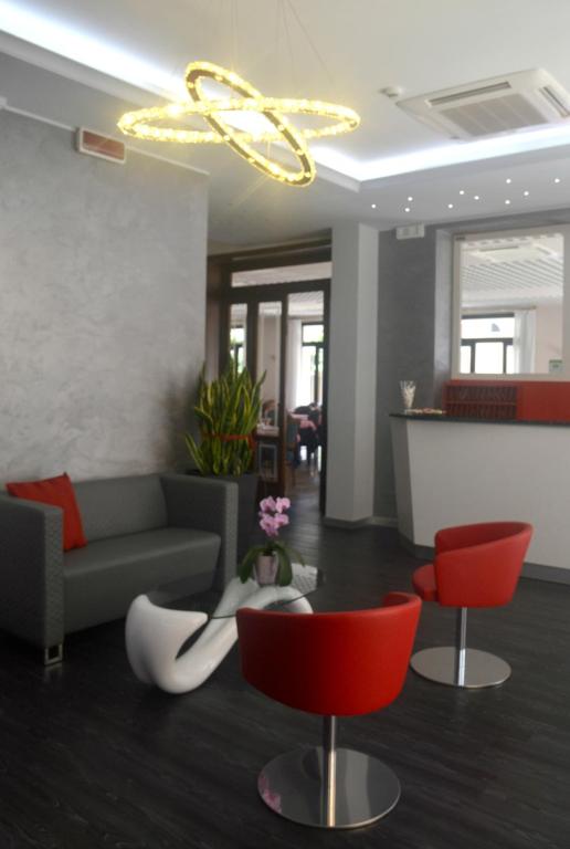 Posezení v ubytování Hotel Piccinelli