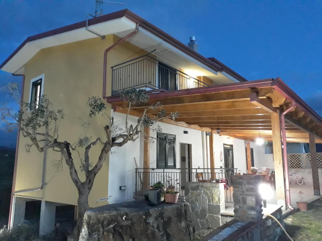 Budova, v ktorej sa ubytovanie bed & breakfast nachádza
