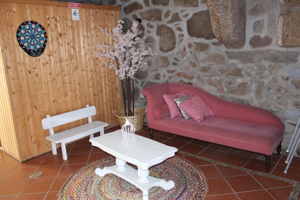 Posezení v ubytování Turismo Homes Solar Do Areal