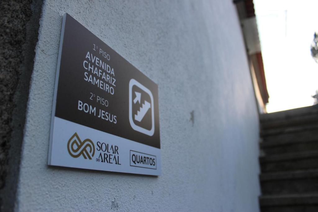 Certifikát, hodnocení, plakát nebo jiný dokument vystavený v ubytování Turismo Homes Solar Do Areal