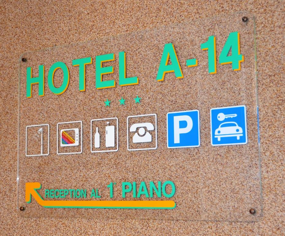 Certifikát, hodnocení, plakát nebo jiný dokument vystavený v ubytování Hotel A-14