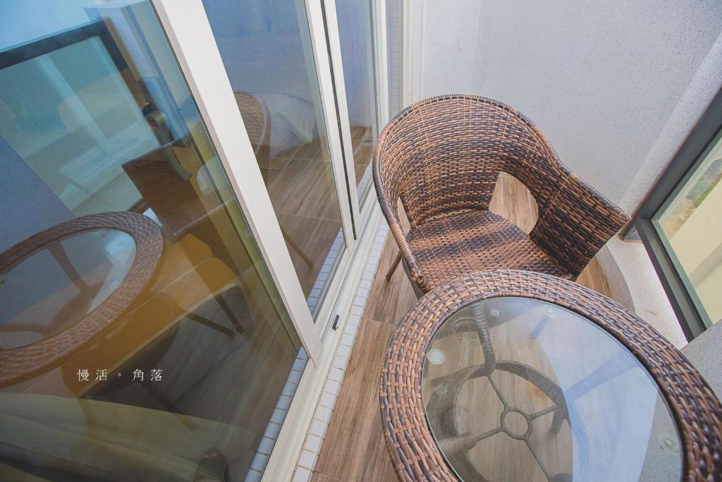 Balkón nebo terasa v ubytování Slow corner homestay