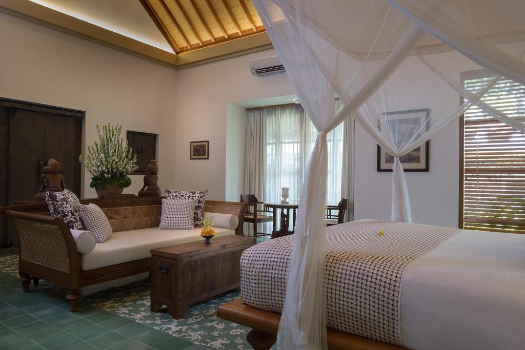 Posezení v ubytování Tandjung Sari Hotel