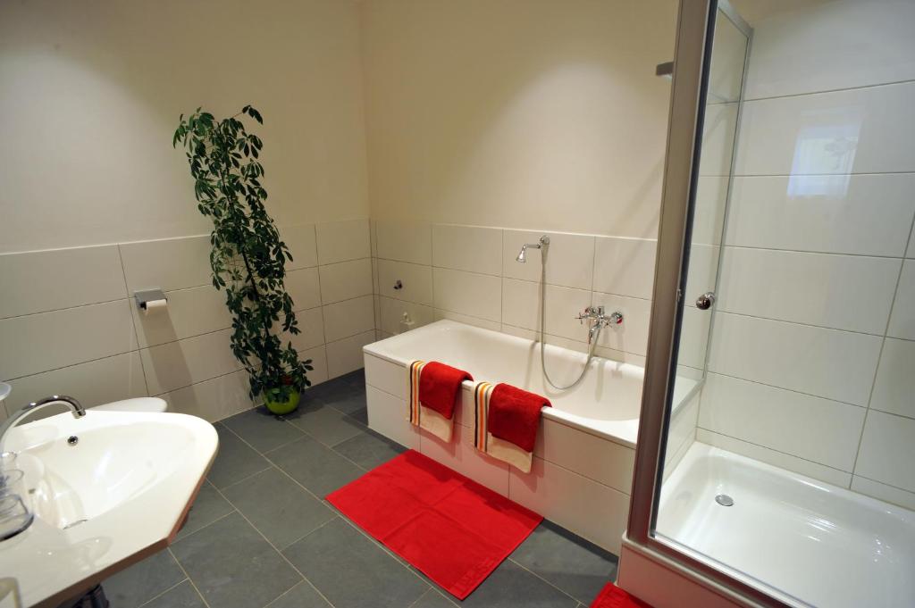 Kúpeľňa v ubytovaní Appartements Altes Gericht