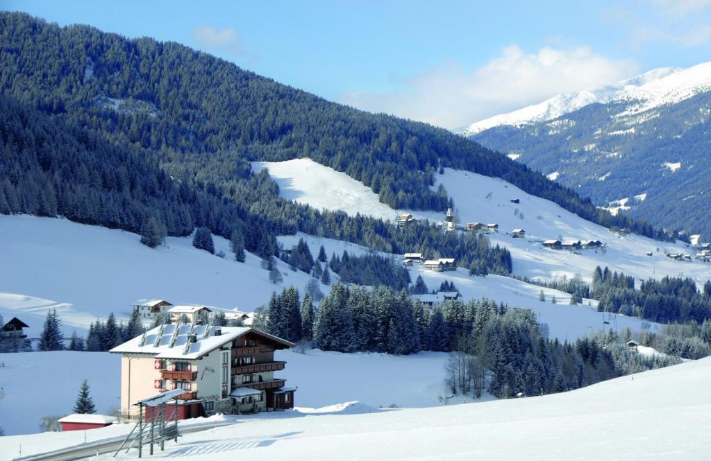 Aparthotel Garni Monte v zimě