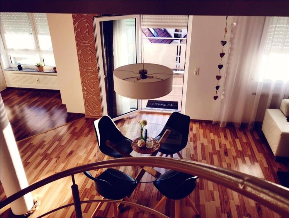Posezení v ubytování Ferienwohnung Prestige 1