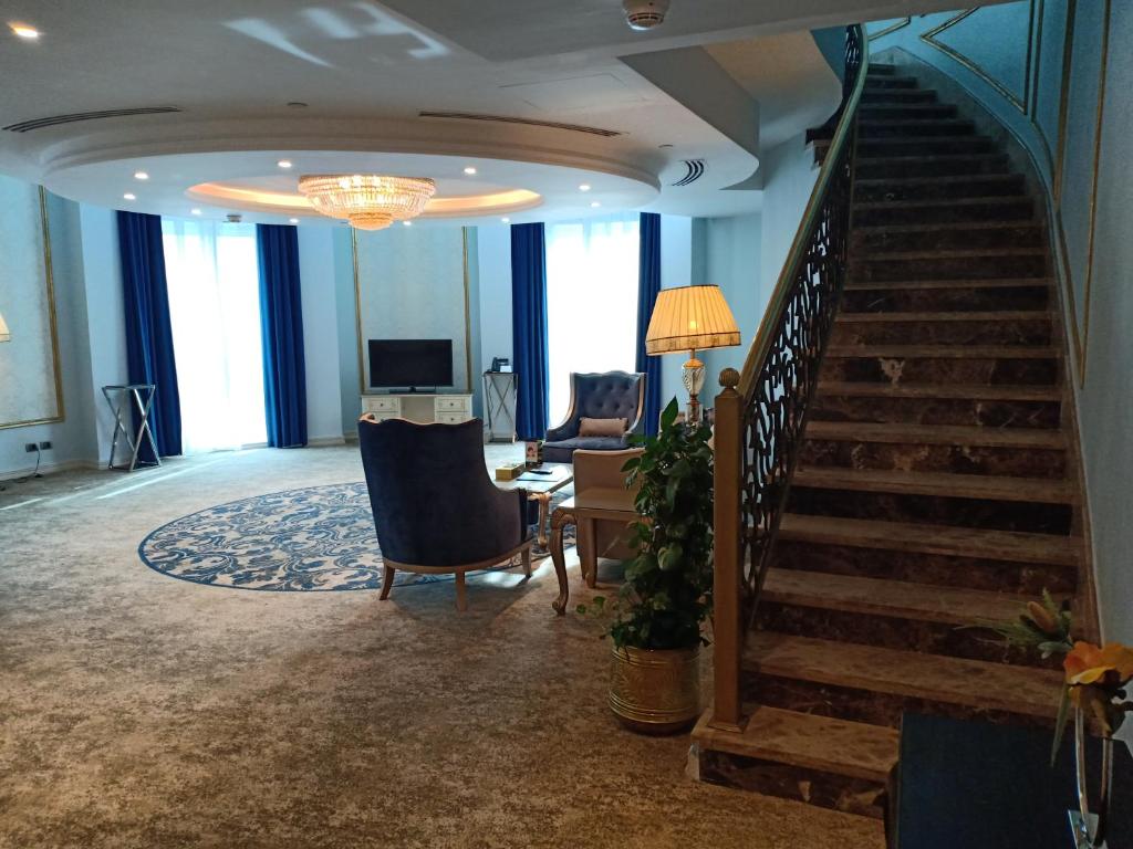 تلفاز و/أو أجهزة ترفيهية في Gewan Hotel Cairo