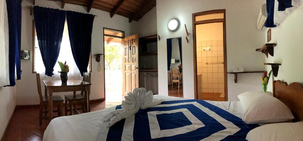 Hotel de Campo Caño Negro - Chambre Queen Avec Vue Sur Le Jardin
