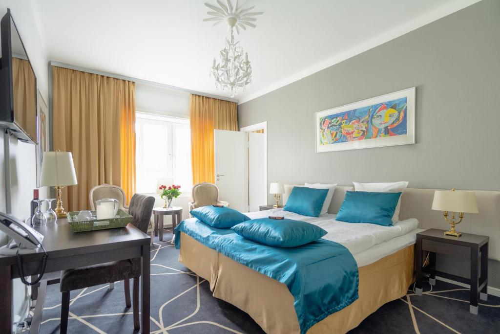 TV a/nebo společenská místnost v ubytování Hotel Dania