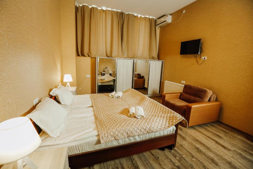 TV a/nebo společenská místnost v ubytování SResidence