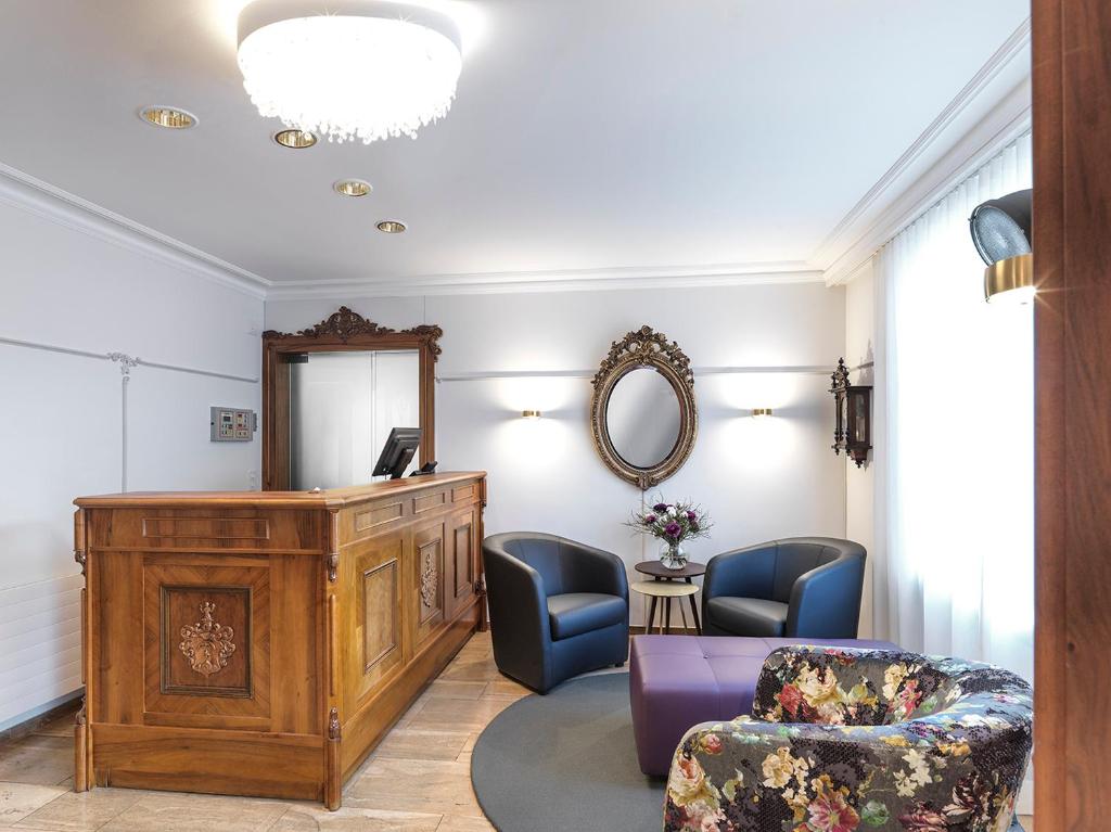 Posezení v ubytování Hotel Appenzell