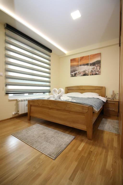 Krevet ili kreveti u jedinici u okviru objekta Apartman DND Zlatibor sa garažom