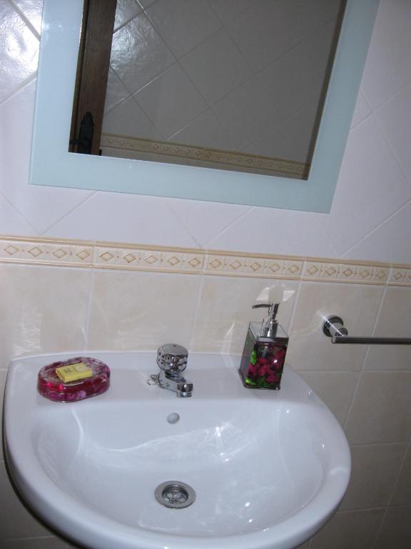 Koupelna v ubytování Casa Herrero
