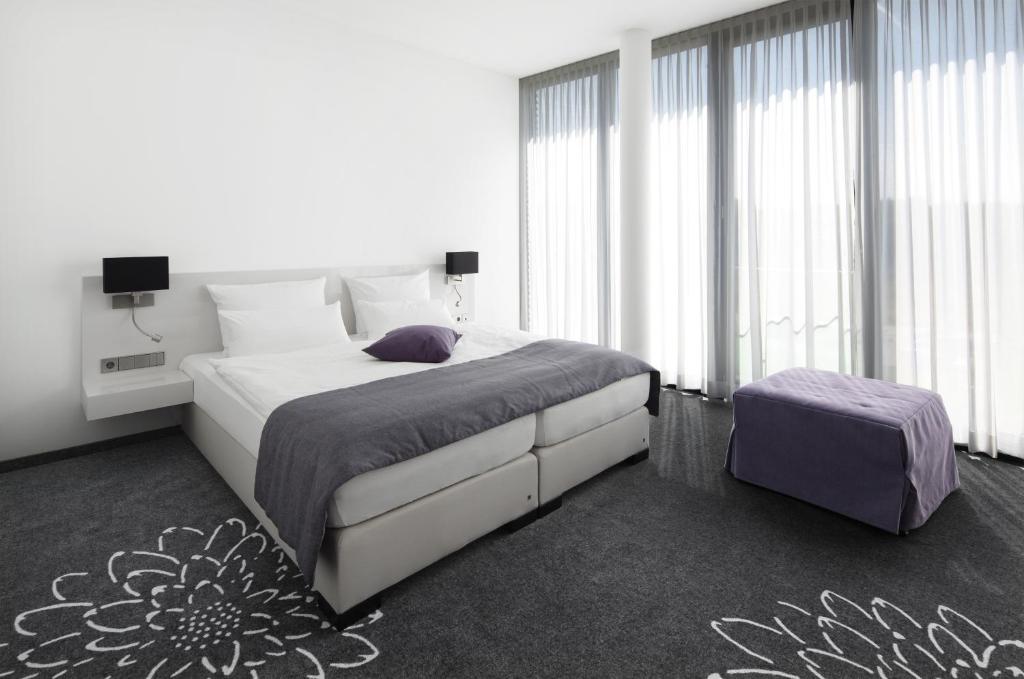 Postel nebo postele na pokoji v ubytování Hotel Otterbach