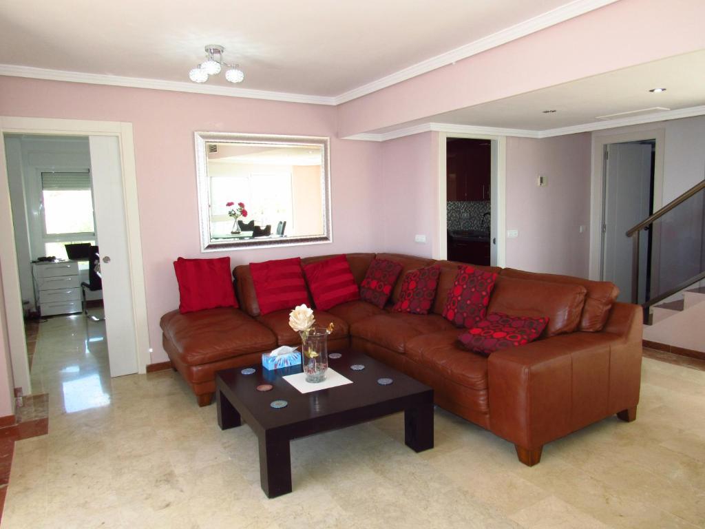 Posezení v ubytování Torreon del Mar Penthouse Deluxe