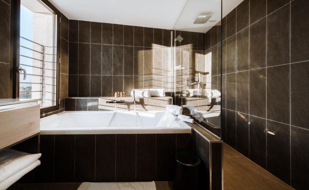 Koupelna v ubytování Citta di Lume Suites & Lofts