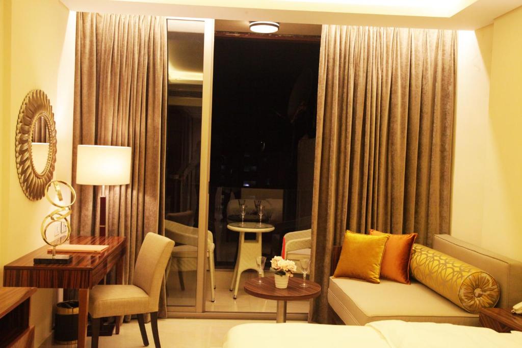 Posezení v ubytování Grand Concerto Hotel