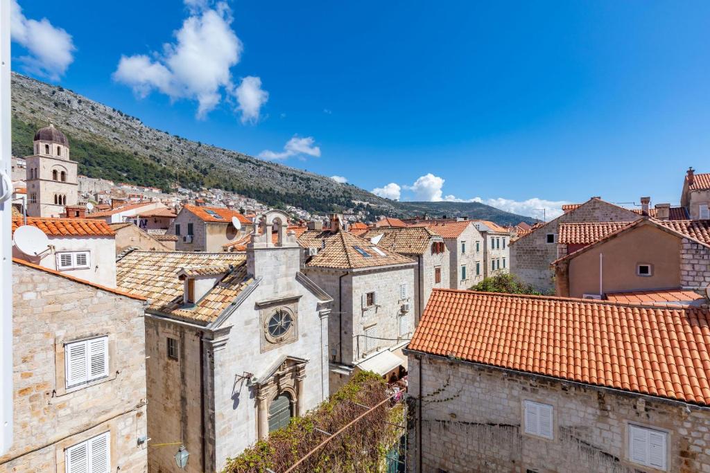 a view of the city of dubrovnik at Apartments Feri in Dubrovnik