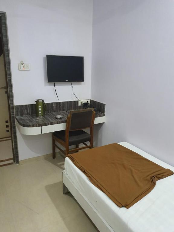 TV a/nebo společenská místnost v ubytování Hotel Apex