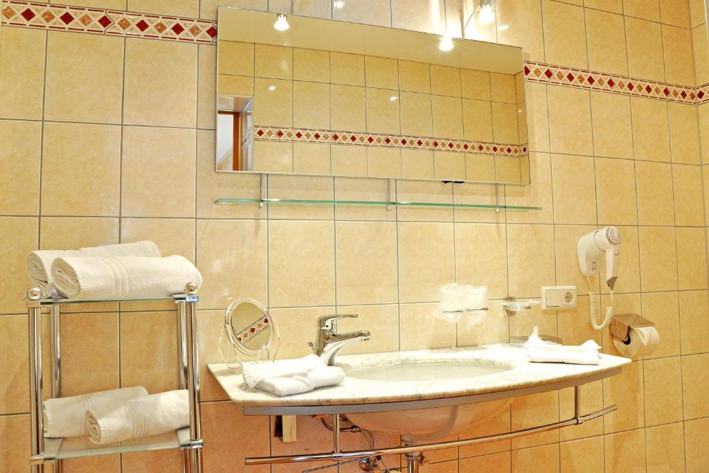 Kúpeľňa v ubytovaní Appartment Maurer