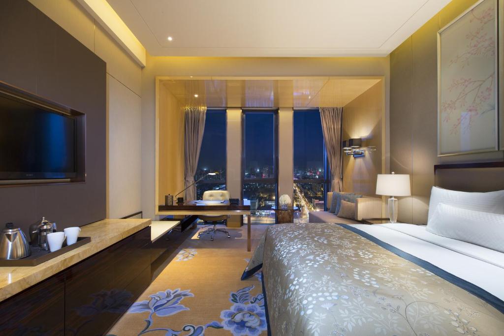 Wanda Vista Taiyuan - デラックスキングルーム