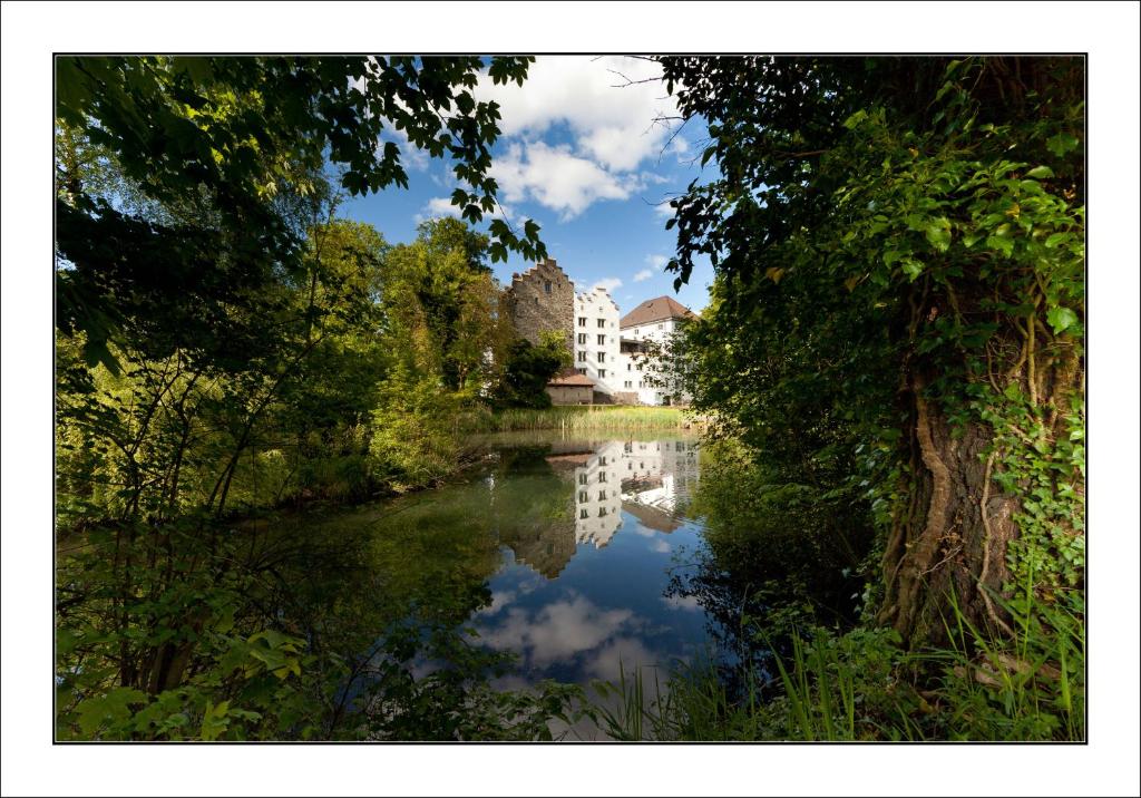 Schloss Wartensee - Tweepersoonskamer Met Uitzicht Op De Bergen