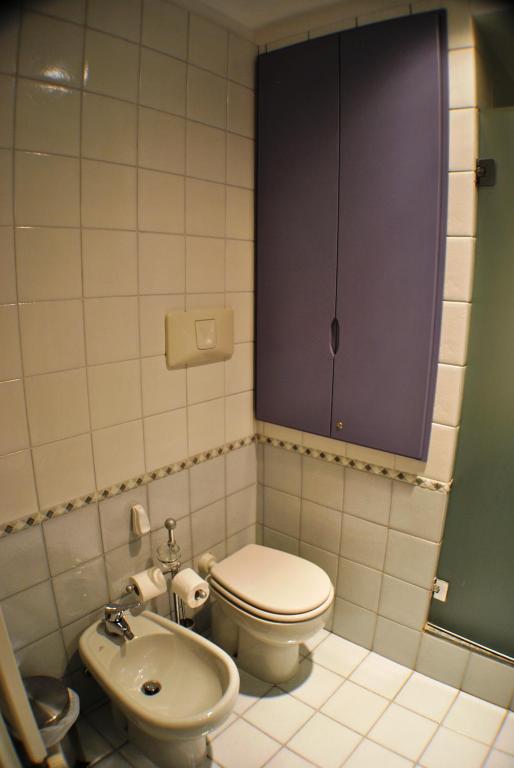Koupelna v ubytování Alma Clara B&B