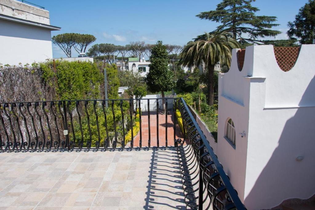 Balkón nebo terasa v ubytování VILLA MATILDA luxury B&B