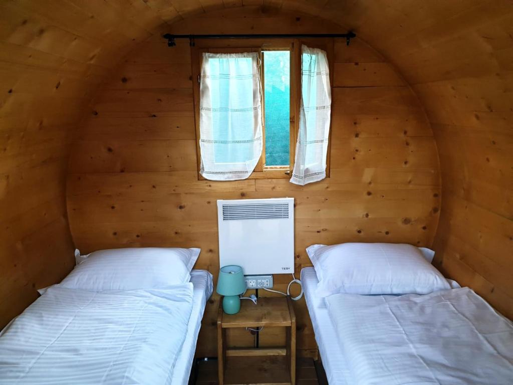 Postel nebo postele na pokoji v ubytování Zozo Hostel