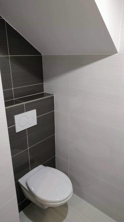 Koupelna v ubytování Bílá hora Štramberk