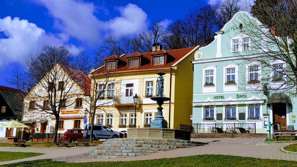 Budova, kde se apartmán nachází