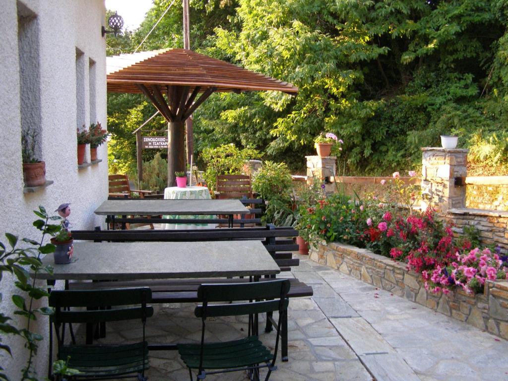 Zahrada ubytování Hotel Tsagarada