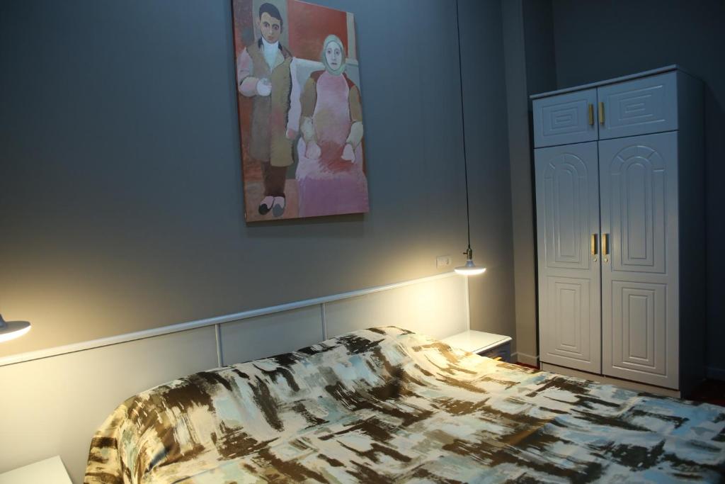 Postel nebo postele na pokoji v ubytování Araks Hotel Complex