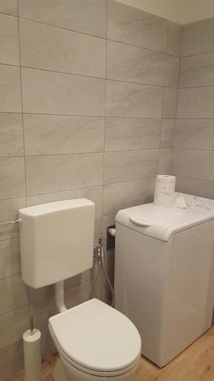 Łazienka w obiekcie Appartamento Sunrise - Centro Storico N1