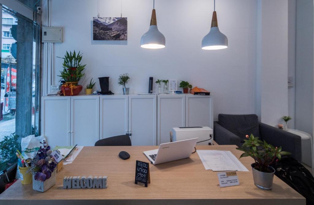Posezení v ubytování Ruifang Yi Hostel