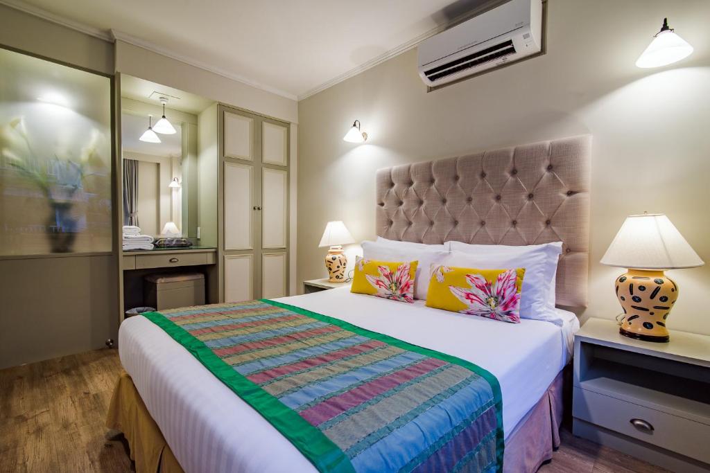 Postel nebo postele na pokoji v ubytování Anantasila Beach Resort Hua Hin