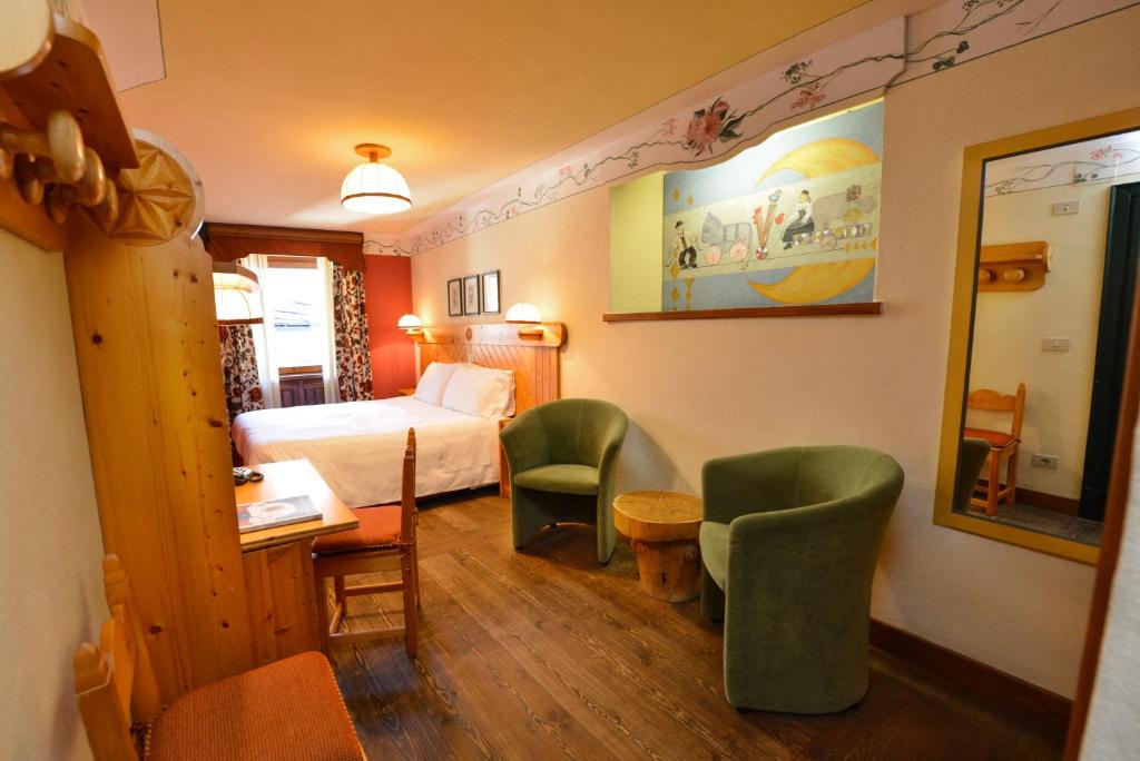 Posezení v ubytování Hotel Du Grand Paradis - 1899 Auberge Boutique