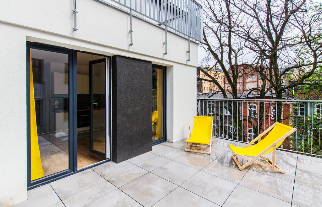 Balkón alebo terasa v ubytovaní Smart Rental Management Apartments - CITY CENTER