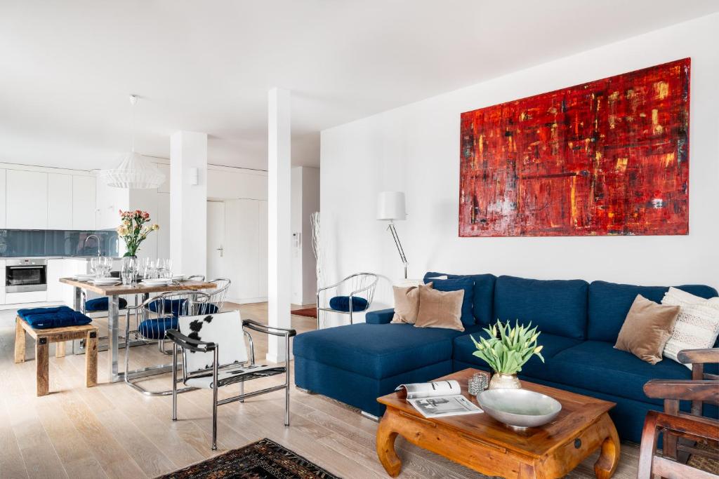 Posedenie v ubytovaní Penthouse Uptown - LoftAffair