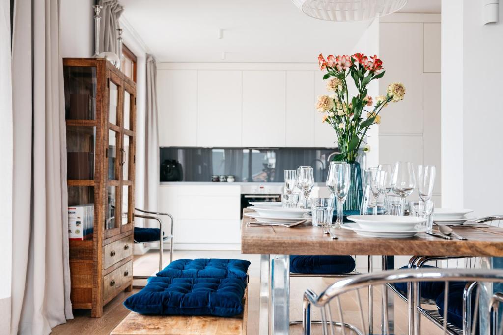 Posedenie v ubytovaní Penthouse Uptown - LoftAffair