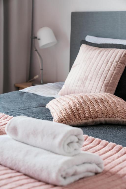 Posteľ alebo postele v izbe v ubytovaní Penthouse Uptown - LoftAffair