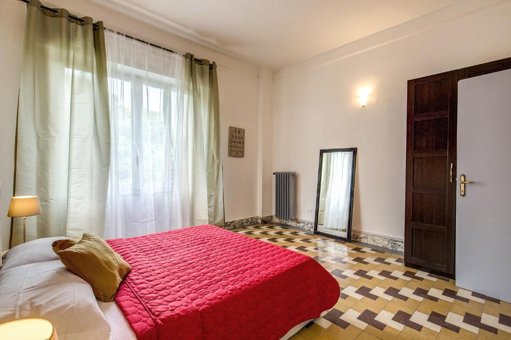 Postel nebo postele na pokoji v ubytování AwesHomeItaly - Cinque Terre Sea Sensations