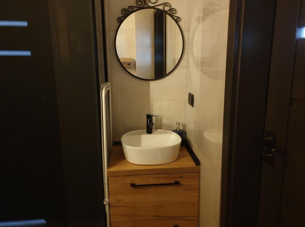 Kúpeľňa v ubytovaní VISTULA two-bedroom Apartment