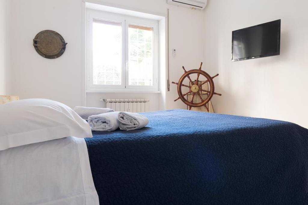 Posteľ alebo postele v izbe v ubytovaní Appartamento Sestante