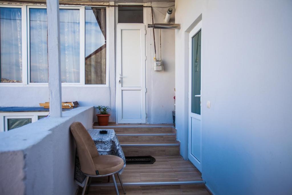Balkón nebo terasa v ubytování Guest House Didis