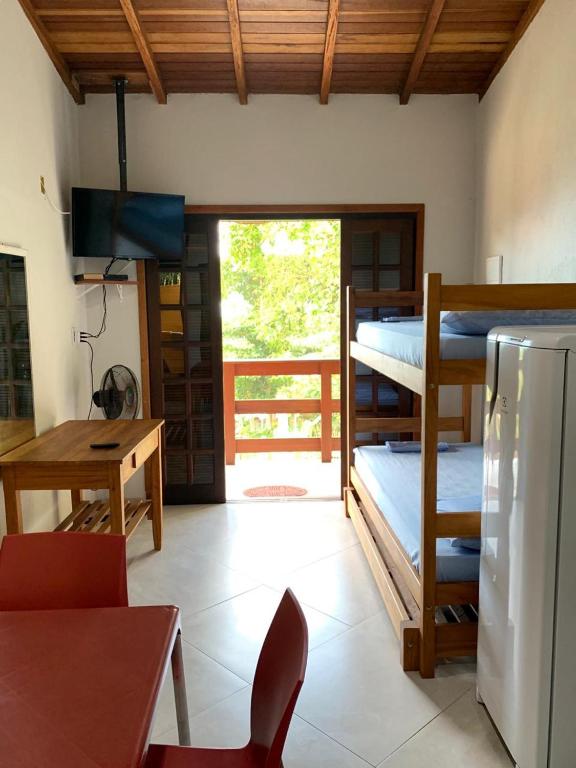 Kuchyň nebo kuchyňský kout v ubytování Flats Alto das Pedras