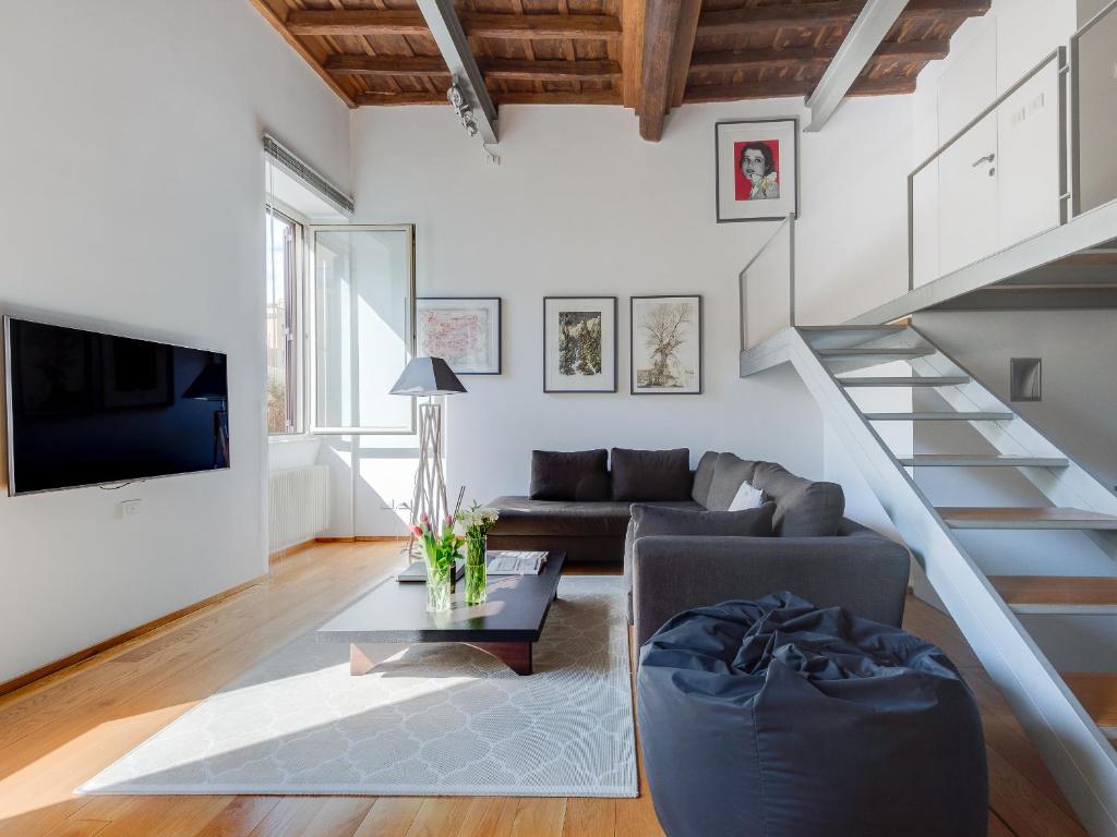 Posedenie v ubytovaní Loft in Trastevere