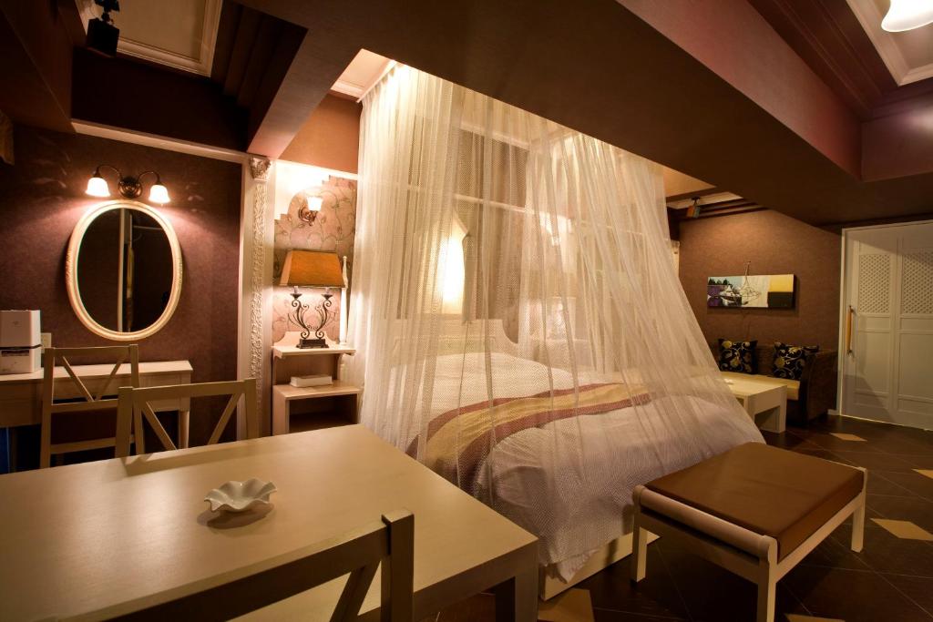 Postel nebo postele na pokoji v ubytování Hotel Bintang Pari Resort (Adult Only)