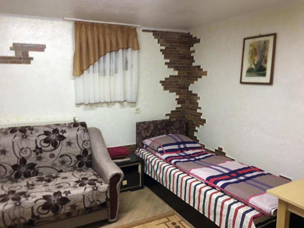 Postel nebo postele na pokoji v ubytování Hotel Rafinad
