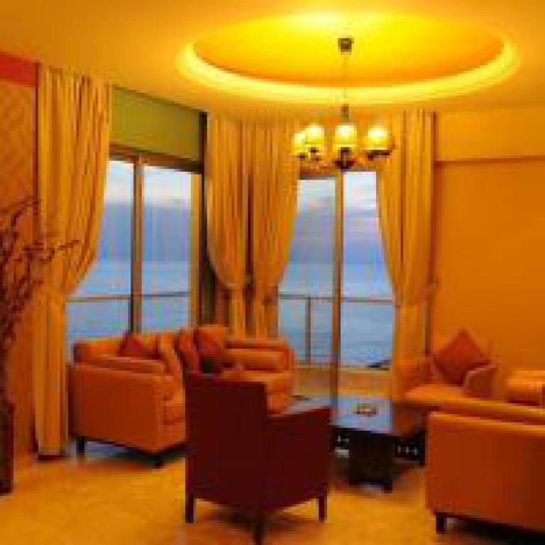 Posezení v ubytování Ahiram Hotel Byblos